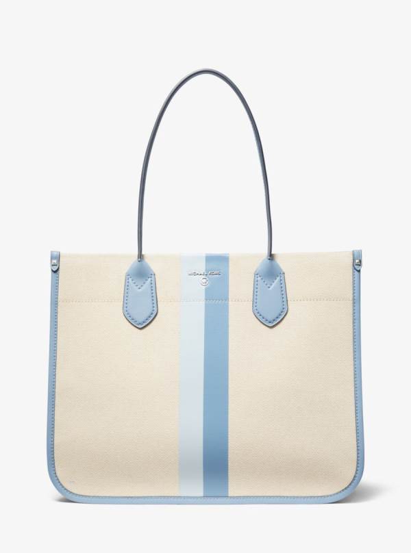 Damske Prenosná Taška Michael Kors Heidi Large Stripe Canvas Viacfarebný - Kabelky Michael Kors Nejlevnejsi | KIMVB-6039